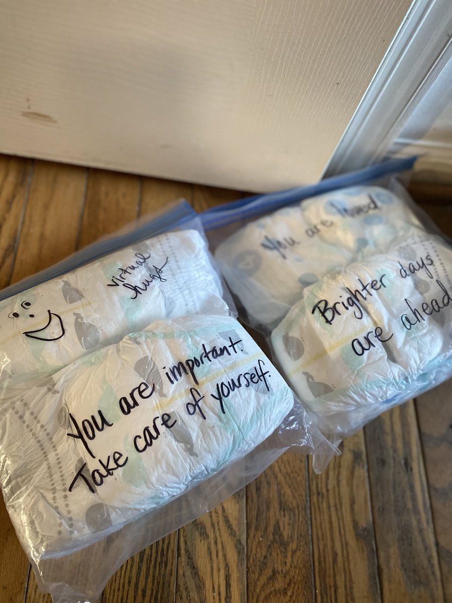 Heading out to get milk, but I needed a pick me up, too. So I’ll be dropping these off at the local food bank. If you’re cleaning out your closets and find these or other fem hygiene products, let’s make care packages for others in need. #Leesburg #generosity #sourcesofstrength