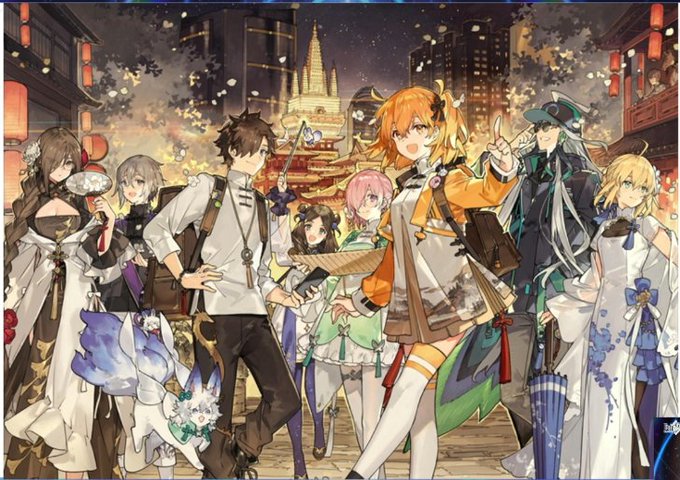 Fgo四周年のtwitterイラスト検索結果