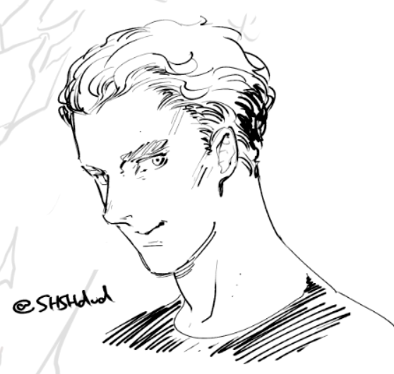 【らくがき】Benedict Cumberbatch 