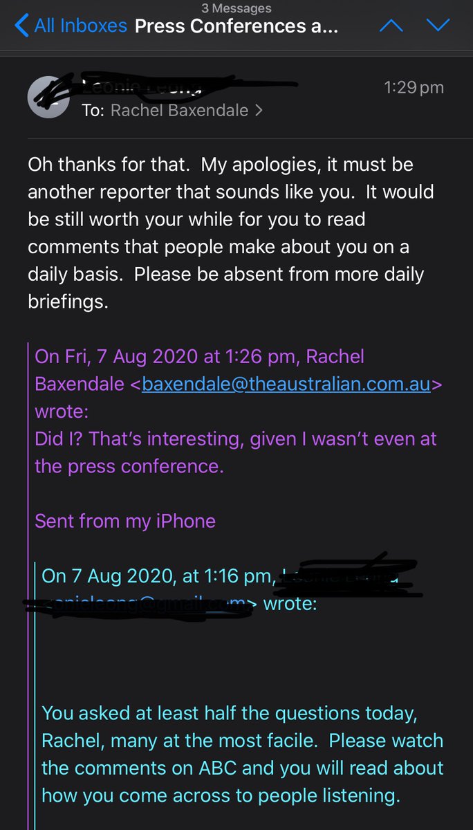 As this delightful email, which I received after today's press conference, at which I was not present, indicates, many of the attacks are far from rational.