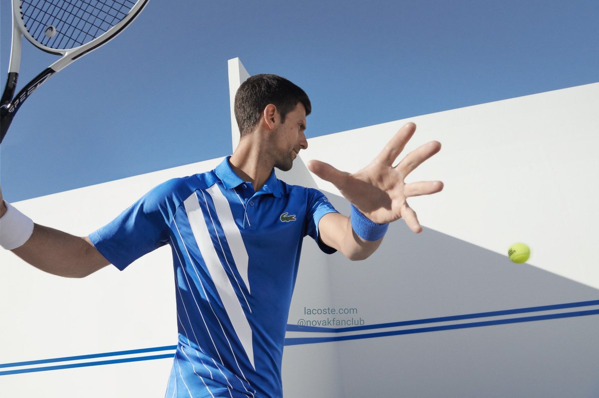 novak djokovic lacoste collection