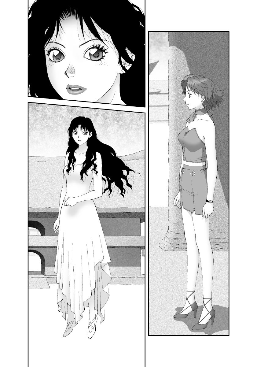 オイラの単行本「かごめかごめ」から
台詞フキダシ擬音無し絵その,57
ほとんどのページに悪あがき修正をしています
閉じ込められた鬼のシーンのバック…真っ黒にした方が効果があるからで決して時間が無くて手抜きしたわけじゃないのです_φ(。_。*)ヵキヵキ