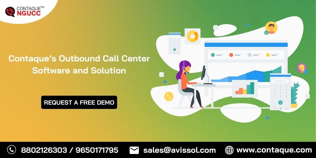contaque1's tweet image. Contaque’s #OutboundCallCenterSoftware helps streamline workflow so that you can concentrate on your core business operations. Our Automated Outbound Call Software can be flawlessly integrated with your existing #CRM. Request a free demo- bit.ly/3kljtJL

#Contaque