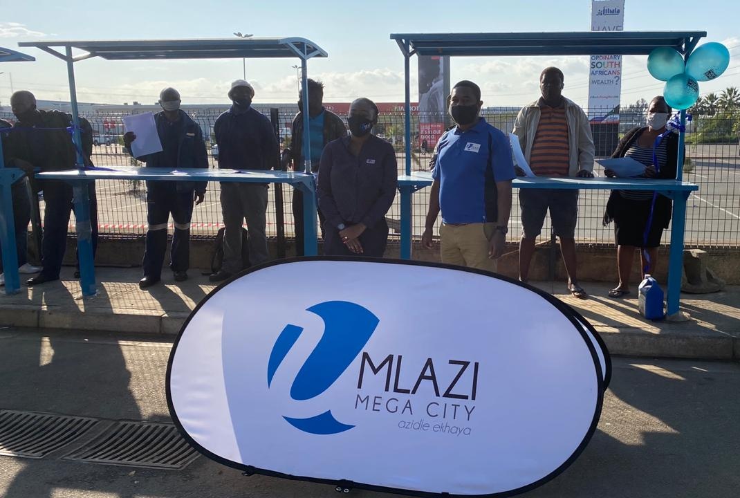 UmlaziMegaCity's tweet image. Vendor stalls officially launched on the 6 August 2020! 😊Kusinikeza injabulo enkulu ukunikela ngokusemthethweni  mthengisi oyisitolo kuwe oxhaswe uMlazi Mega City.Sibafisela inhlanhla enkulu ngamabhizinisi abo.
#supportlocal
#RegisteredVendor
#UMCsupportsCommunityDevelopment