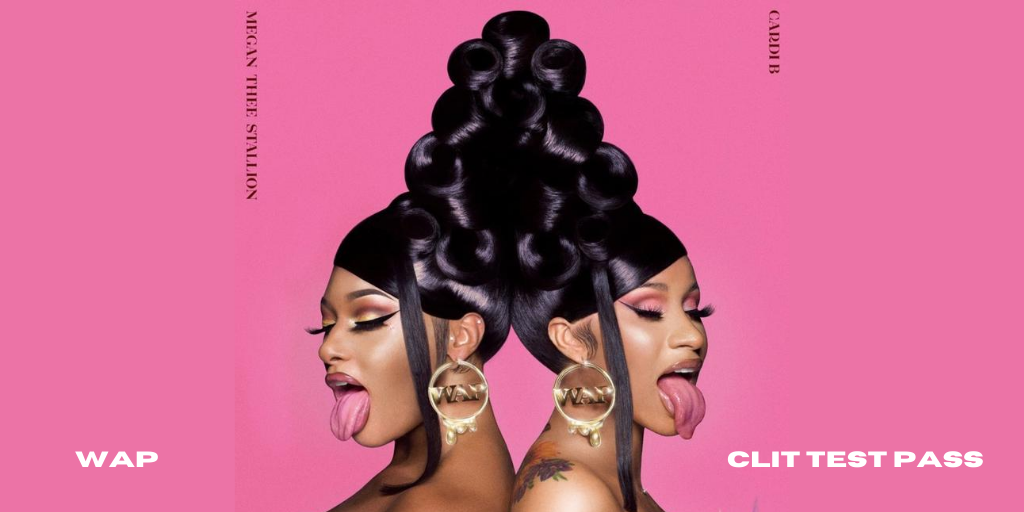 ClitTest's tweet photo. How many #ClitTest passes did you count in WAP? Thank you to @theestallion @iamcardib for continuing to educate the world about the clit. #WAP https://t.co/EuYVWcax0p