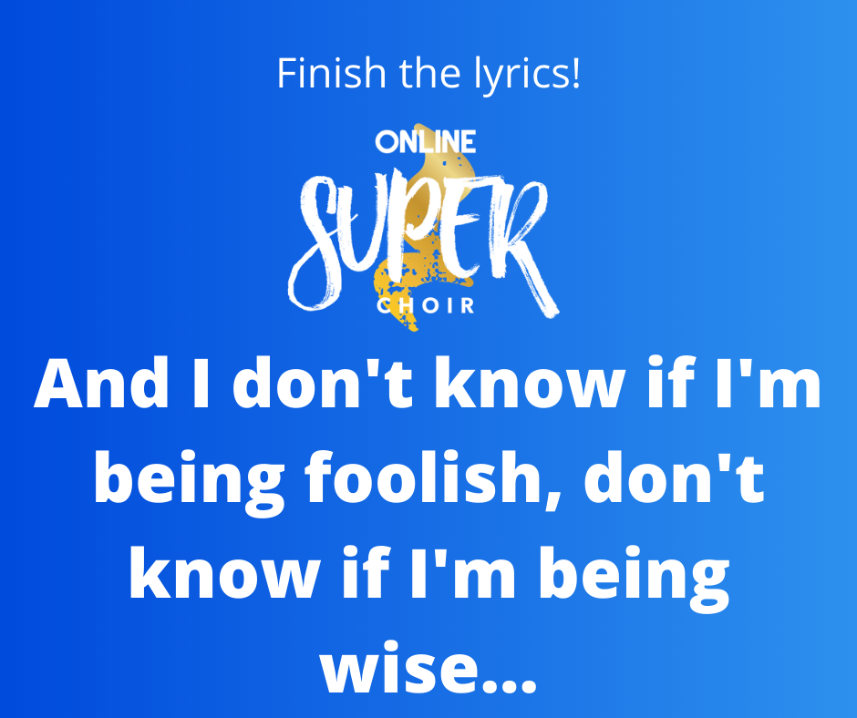 Time for a bit of #Fridayfun! The answer to last week's guess the artist was... John Paul Young! Did you guess right?

This week we have a finish the lyrics! Comment your guesses below! 😊✨#fridayfun #guessthelyrics