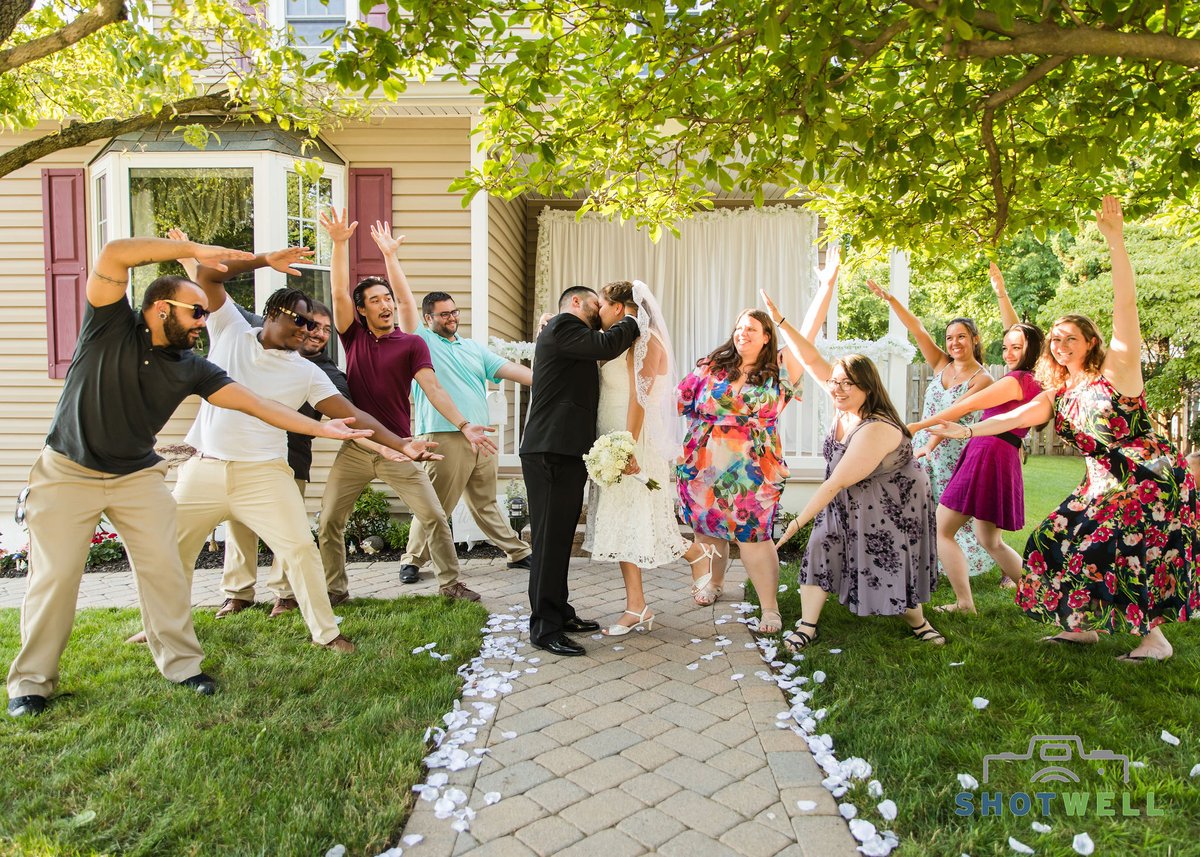 “Love recognizes no barriers. It jumps hurdles, leaps fences, penetrates walls to arrive at its destination full of hope.”

Photo from Rachel &amp; Raul’s backyard wedding ceremony at South Plainfield, NJ.

#loveinthetimeofcorona #weddingphotographer #NJ #ShotwellProductions