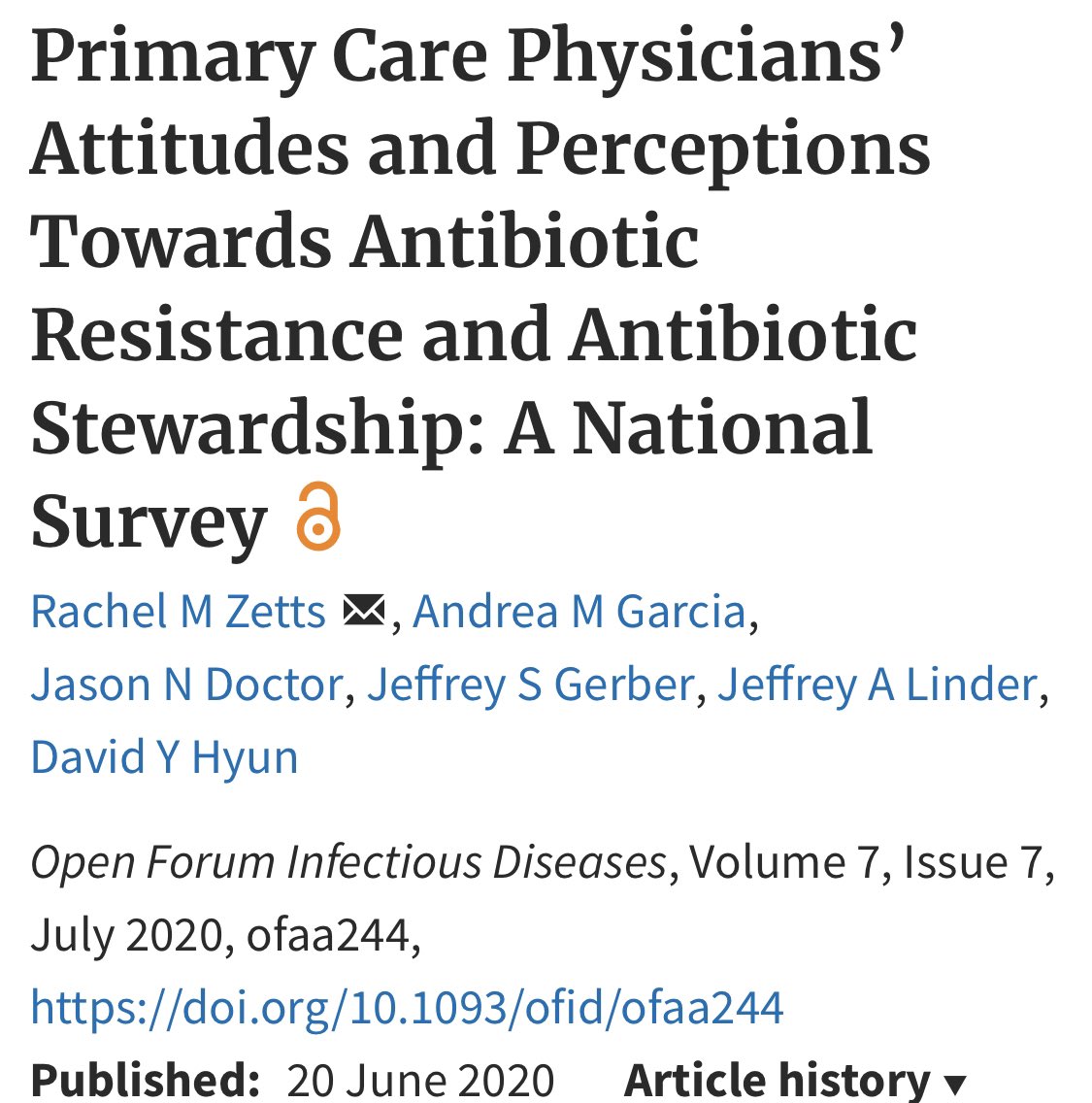 accpinfdprn's tweet image. “Primary care physicians generally did not recognize antibiotic resistance and inappropriate prescribing as issues in their practice.” 

A common finding in studies like this: ‘everyone else is the problem’

👉 academic.oup.com/ofid/article/7… cc @Sudamonas