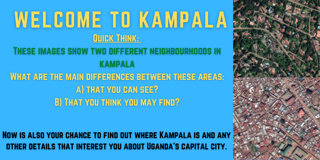 GeoThinkable's tweet photo. 🌍Africa on the Equator🌍
Day Five: 🇺🇬 Welcome to Kampala 🇺🇬
#geothinkable #Kampala #Uganda #geographyteacher #geographyteacher #LearnFromHome https://t.co/KD69ubfgFT