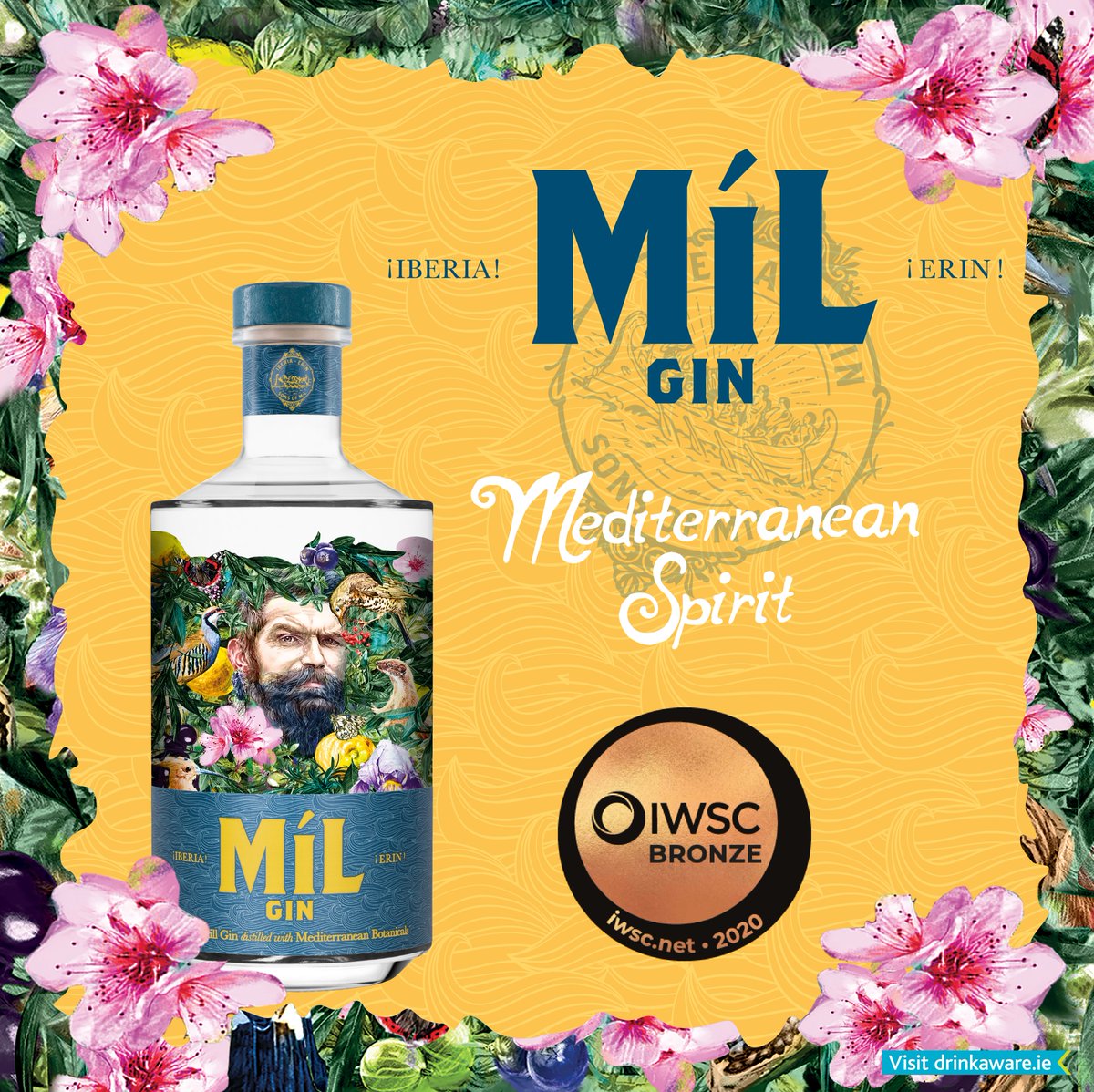 ☀️☀️Our MíL Gin has been given a Bronze medal 🥉at the <a href="/theIWSC/">IWSC - International Wine & Spirit Competition</a> awards 2020☀️☀️
Let the weekend BeGin! 

#drinkaware #awardwinning #milgin