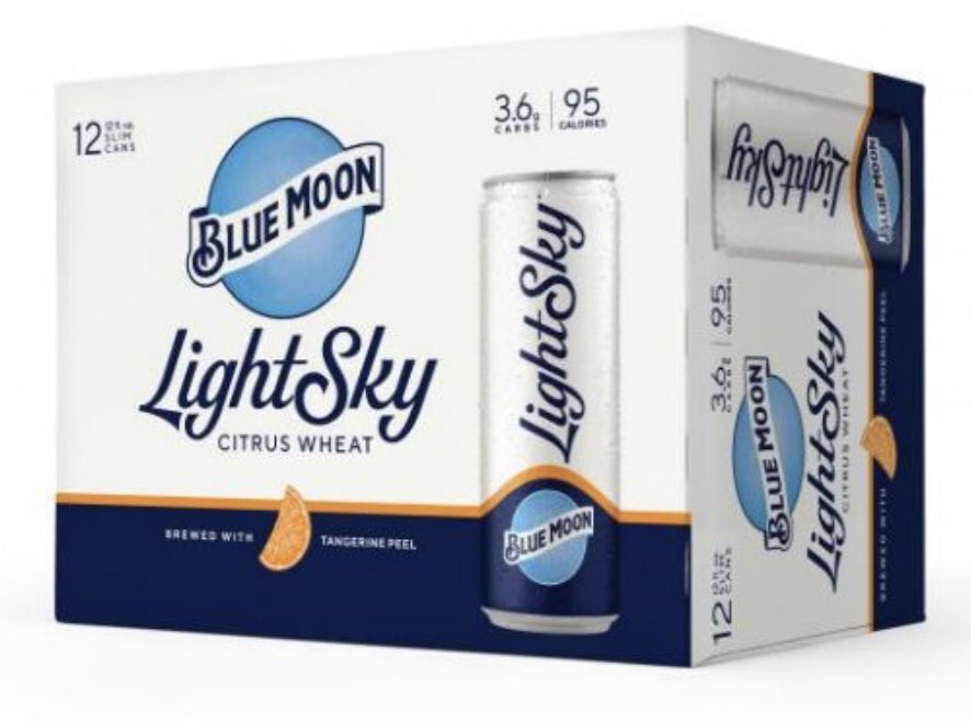 Laura030774's tweet photo. @ainsleyearhardt Blue Moon does make a light beer.  It’s new AND it’s amazing. https://t.co/oAD7RLkMr7