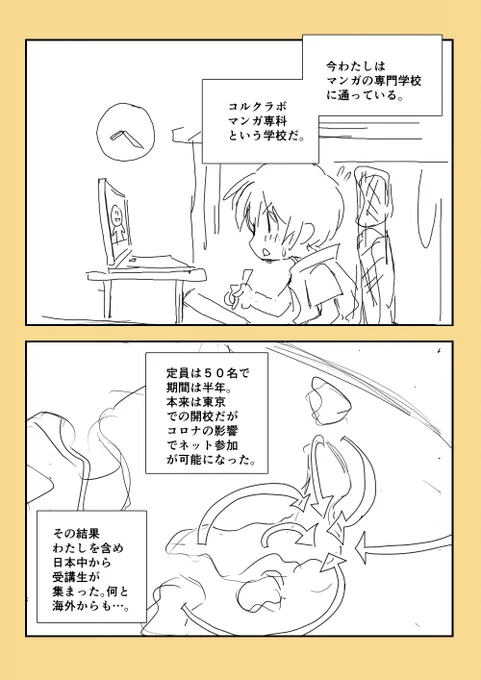 「タイトル未定」①  #また乾杯しよう #コルクラボマンガ専科 #毎日読もう・あげよう1Pマンガ 100/164   毎日ほぼ21時投稿 