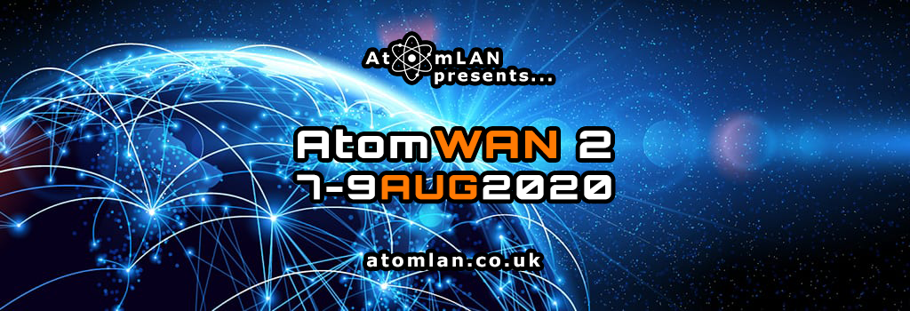 AtomLAN's tweet photo. AtomWAN 2 kicks off...right now! 

The Discord is open for business and we're chilling, chatting and playing some casual games over the afternoon, with a couple of big games planned this evening 🤘

Don't worry if you haven't signed up, join us anyway! https://t.co/K5k7rlUdM9 https://t.co/kZ2ipLuBU2
