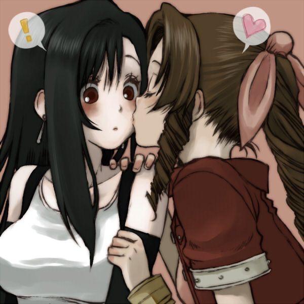 LaniusVel's tweet photo. There is much more love for Aerith in Tifa's heart than in some Clerith https://t.co/6r2JMc4JEL