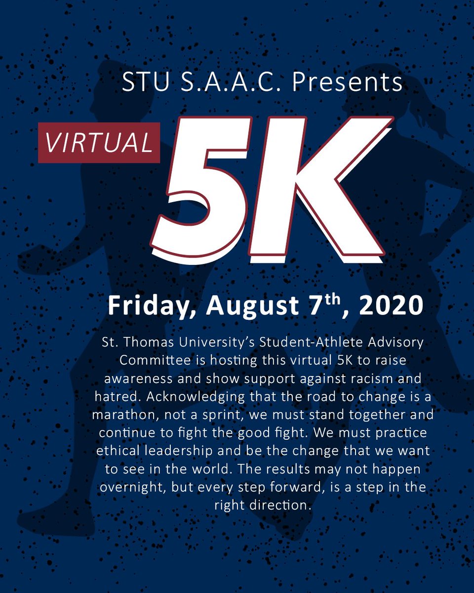 CoachWalkerSTU's tweet photo. Got my #Virtual5k in early this morning! Every step of the way thinking about those lives lost... So much more work to be done! #STURunsForChange @stu_saac https://t.co/YJegLF8ssQ