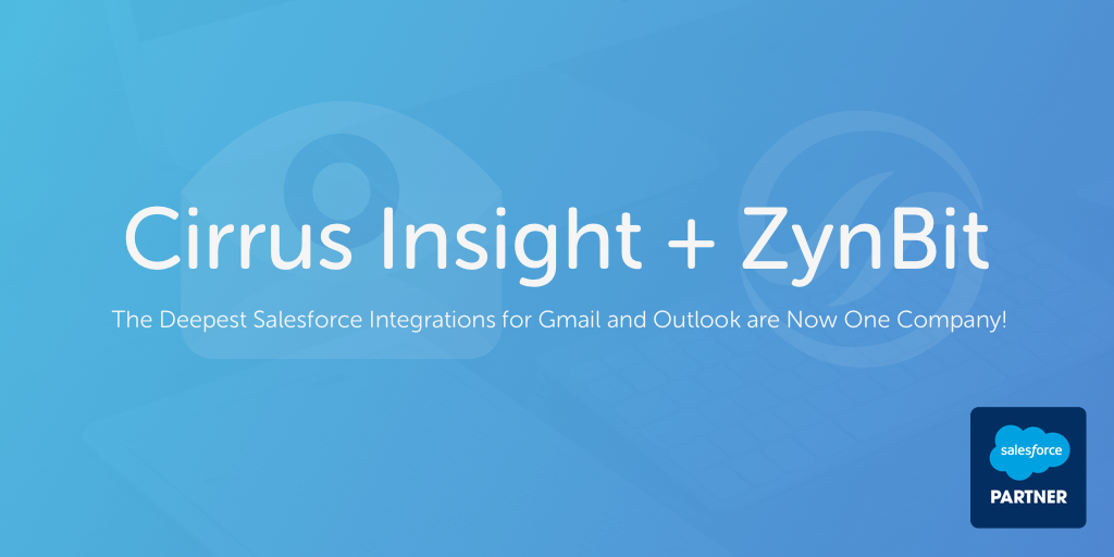 ZynBit's tweet photo. Two of the most established firms in the #Salesforce integration space have merged to build the best data-driven customer acquisition platform on the market.

Learn more about @CirrusInsight &amp; @ZynBit’s latest move https://t.co/0FC5ERFfXZ

#sales #salesengagement #salesenablement https://t.co/Xxani8iNUJ