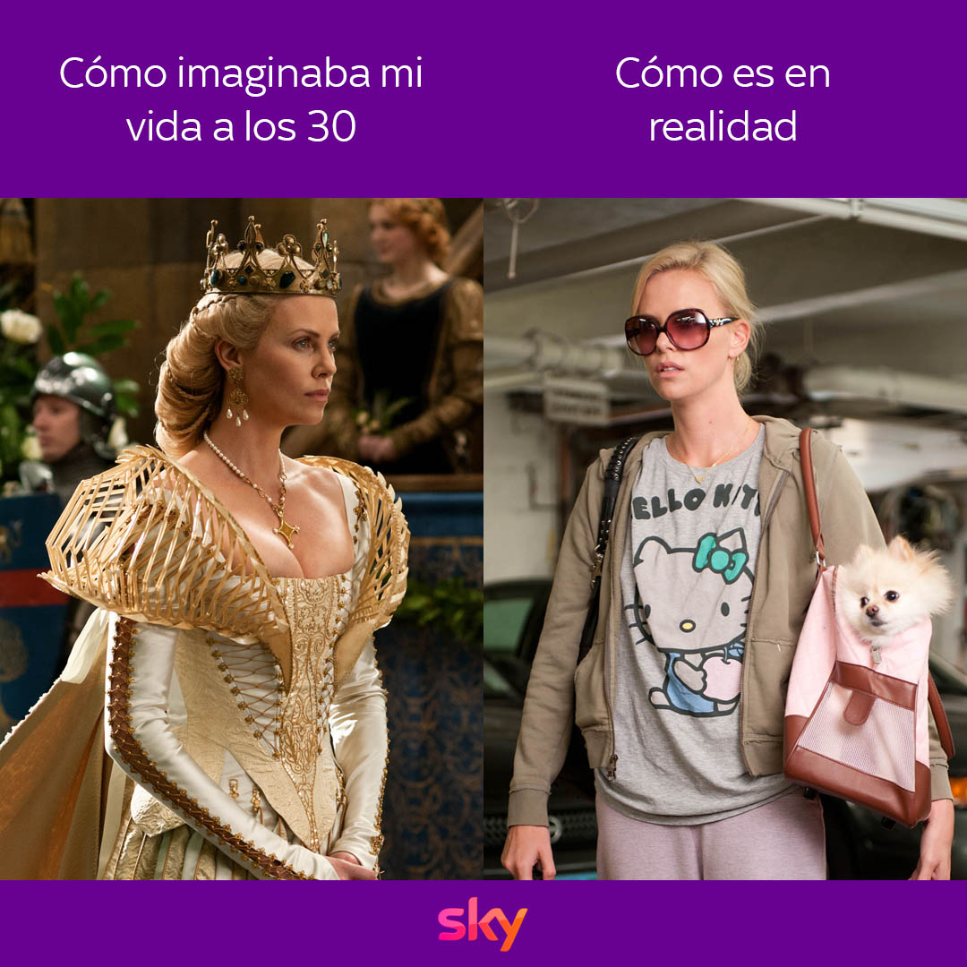 Nos conformábamos con tener la décima parte de estilo que Charlize Theron.