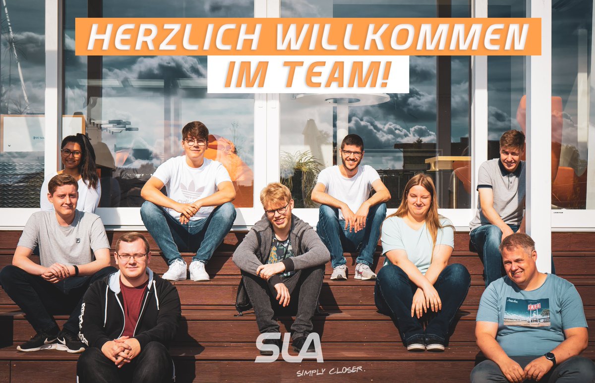 SLA_GmbH's tweet photo. Wir freuen uns über großartige Verstärkung an unseren Standorten in #Quakenbrück &amp; #Hesepe 🧡 Auf eine erfolgreiche gemeinsame Zeit getreu unserem Motto "lets-grow-digital"! #Ausbildung2020 https://t.co/AEMtsBpoWj