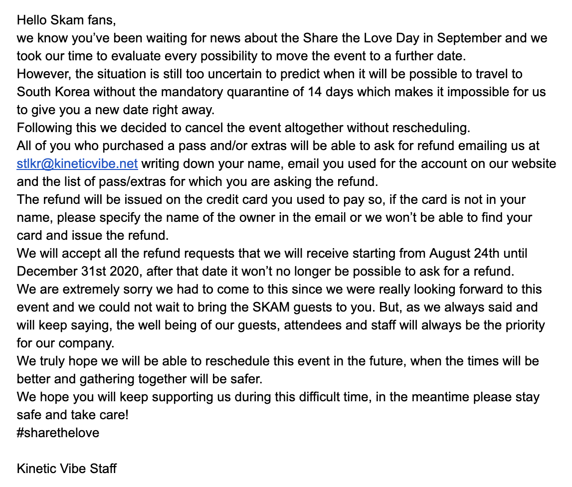stl_kr's tweet photo. Hello Skam fans, following is an important announcement regarding #ShareTheLoveDayKR. Please read it carefully.

#ShareTheLoveDayKR https://t.co/fcz1dHPymU
