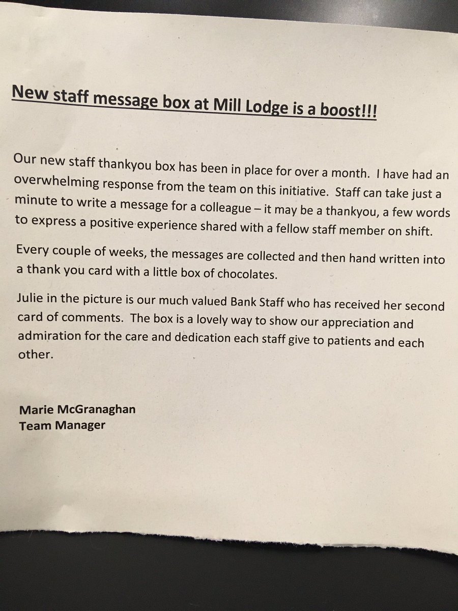 MillLodgee's tweet photo. New staff message box at Mill Lodge is a boost !!! https://t.co/kUMrmTeVS5