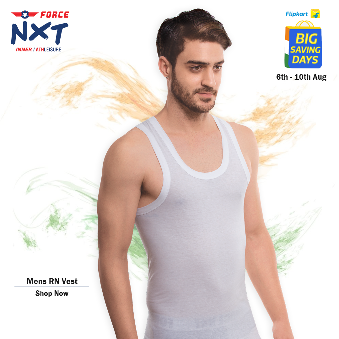 force_nxt's tweet photo. Grab your favourite #ForceNXT products on Flipkart - Big Saving Days starting from 6th of August till 10th of August, 2020. Get shopping now!
Flipkart : https://t.co/aitD8dOubk
#Sale #Flipkart #BigSavingDays #Fashion #Style #Comfort #PremiumInnerwear #MensVest #GoForNXT https://t.co/tsKV1wYCZj