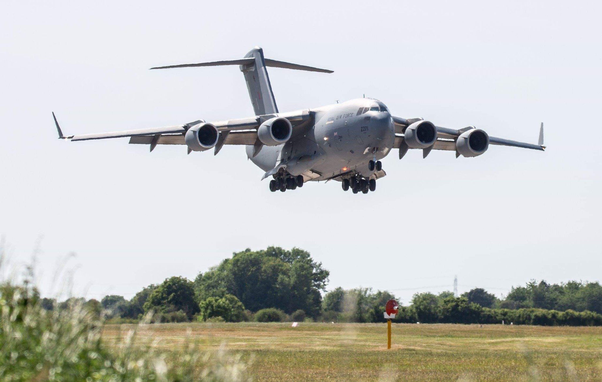 raf c17 plane