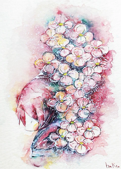 #花の日なので花の作品をブワアアって載せる
花の日! 