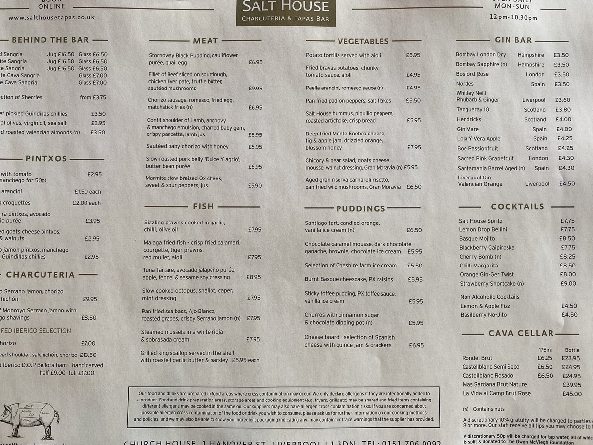 salthousetapas's tweet photo. And we’re back in the game!! New menu starts from tomorrow at midday!!😃😃😃 https://t.co/velfWVVzAu