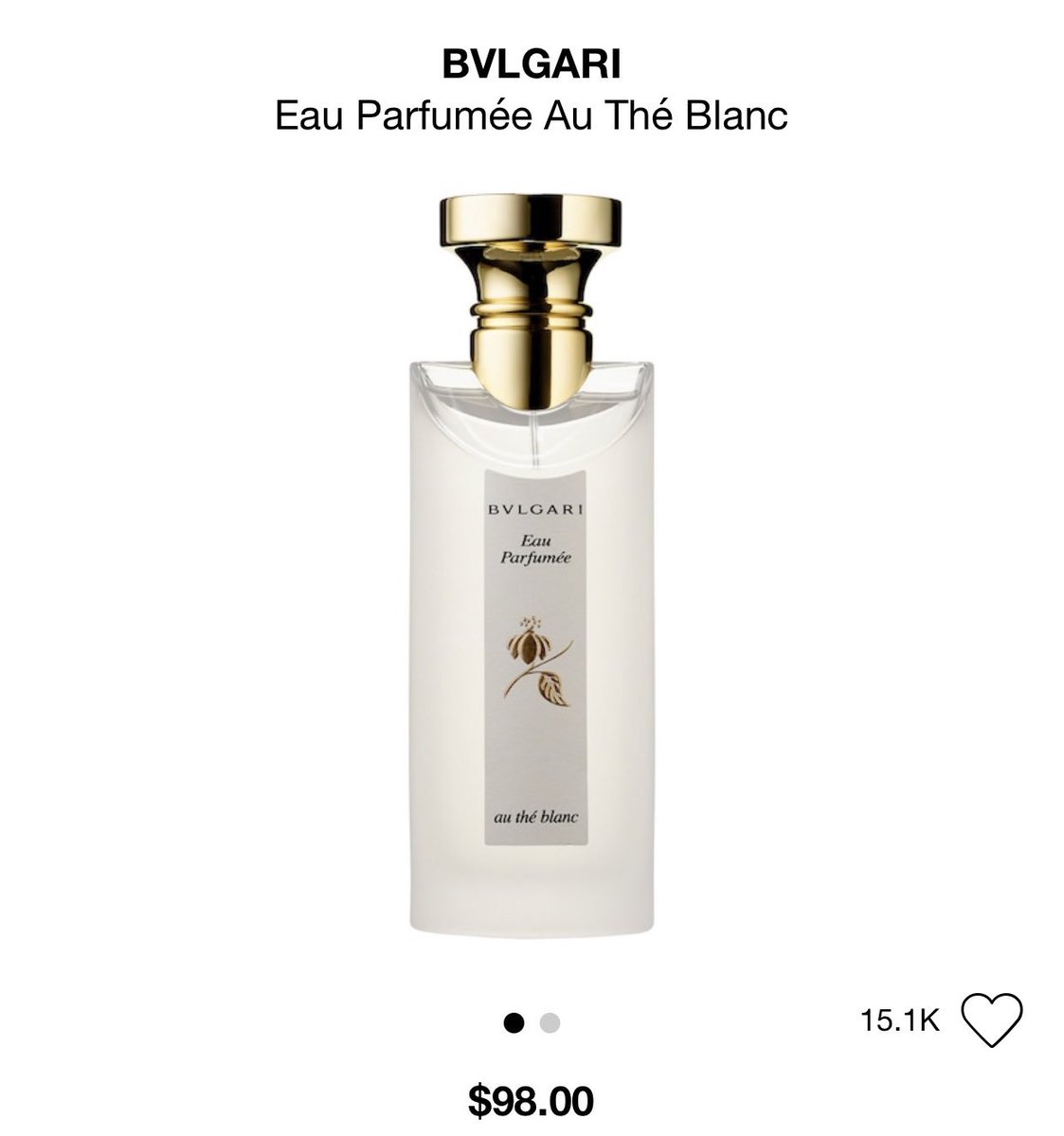 BVLGARI 香水 女性用 未使用に近い　ユジン　愛用香水 白米 в X: „ユジンが唯一気に入ってつけてる香水、絶対いい匂い
