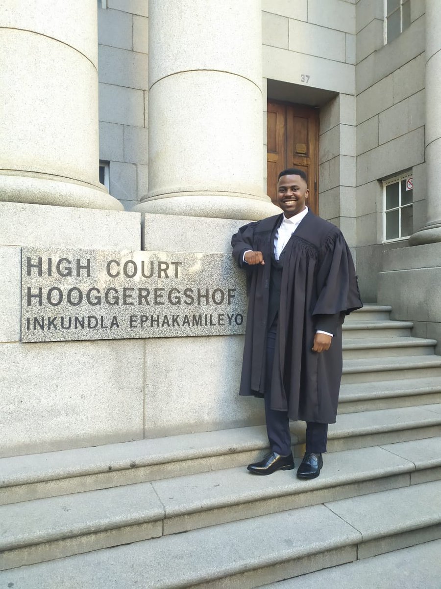 Ta_Fez's tweet photo. I never make a fuss about these things,but this one feels different. I'm so happy bafethu. I'm an Attorney of the High Court of the Republic of South Africa, yerr!! https://t.co/dYkS4zM7wN