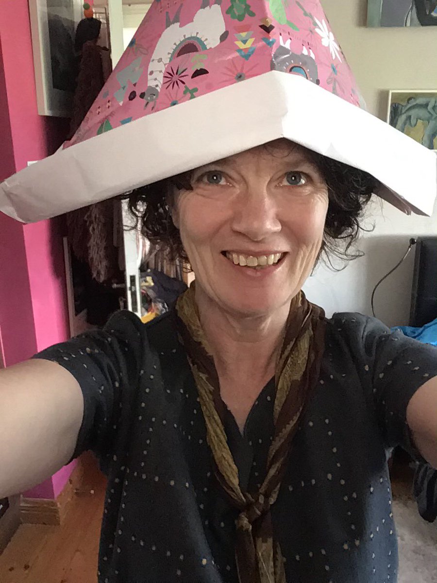 Time to set off upside down in my paper boat