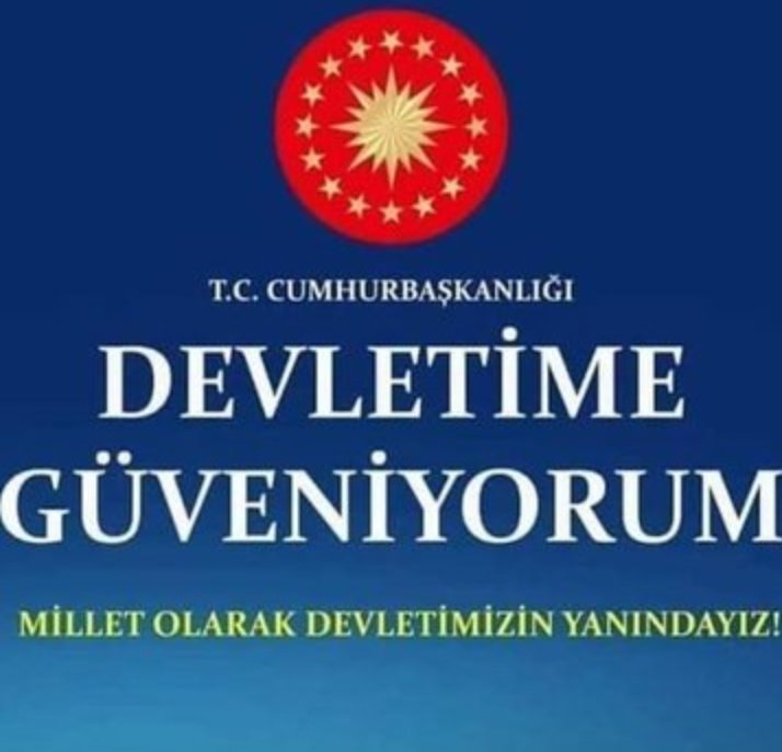 Mesele @BeratAlbayrak yada diğer bakanlar değil
'Cumhurbaşkanı Erdoğan'ın yanında kim varsa hedefte
Biz bu davaya baş koyduk Gâlû belada and içtik...
Onların hayatı sevdiği kadar şehadete susamış millet var arkanda
Dik dur eğilme #MilletinSeninleErdoğan
#TürkiyeyeGüveniyorum