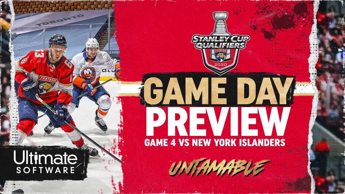 FlaPanthers's tweet photo. It's a make-or-break Game 4 of the #StanleyCup Qualifiers for the #FlaPanthers as they look to even things up. 

Read Game Preview: https://t.co/5H0ebWvmj7 https://t.co/FHQBDm4rOg