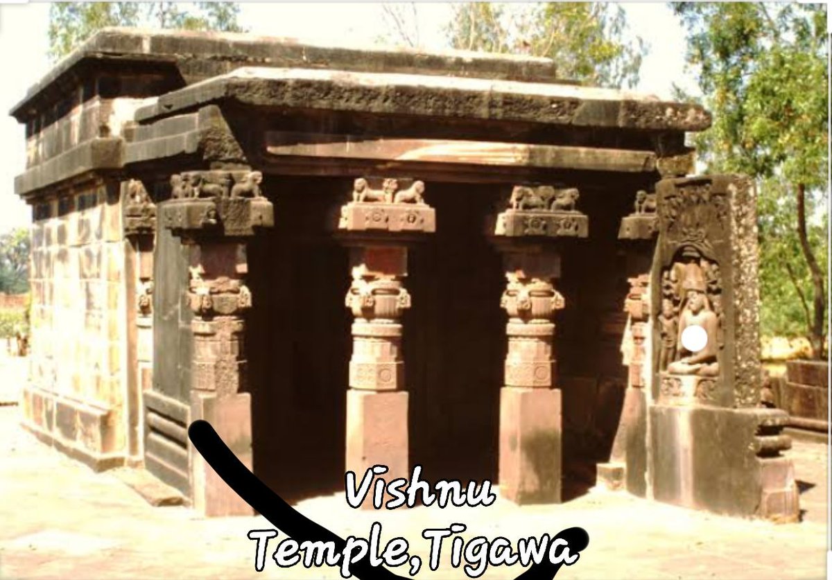 Most of the other surviving stone temples belonging to this era are in a ruined state and are located in placed in the the hilly areas of Madhya Pradesh, such as the Vishnu temple of Tigawa and the parvati temple of Nachna-Kuthara.