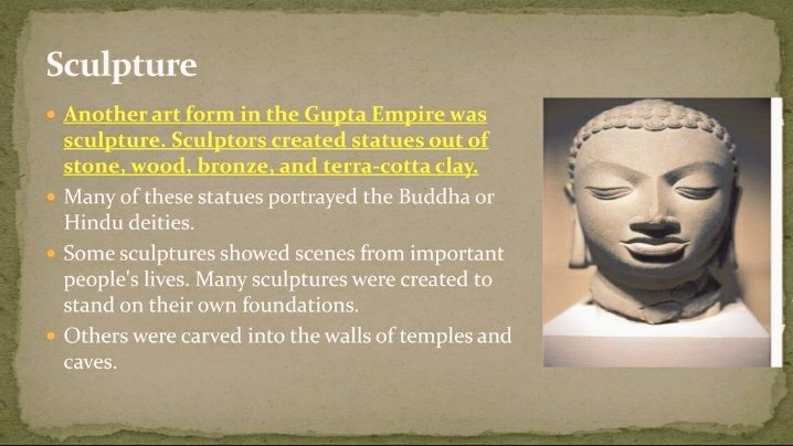 Khairigarh in Uttar Pradesh too belongs to this period. The cave architecture of this period is almost entirely Buddhist, but there are a few exceptions such keraves at Udaigiri, near Vidisha, which has the famous relief scene of Vishnu