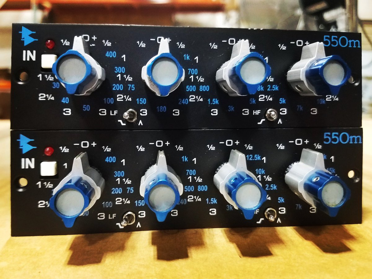 From The Vault – These 550M EQs paved the way for the 5500, one of our most popular products. #apiaudio #api550 #api5500