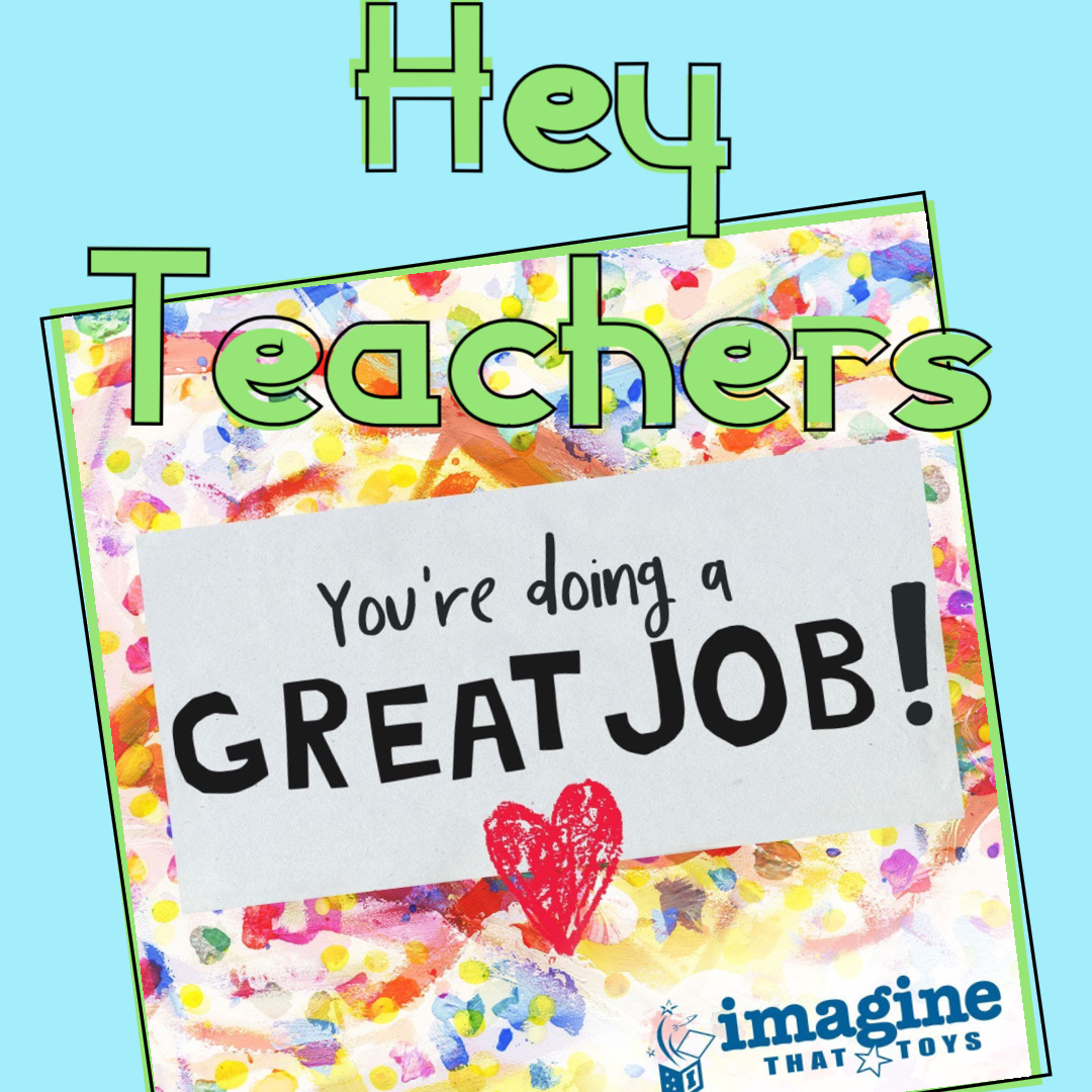 ImagineThatKS's tweet image. We need your help! Lots of parents are wanting to help out their children’s teacher for the upcoming school year. What would you want on your wishlist? 

#ImagineThatToy  #teachers #supporteachother