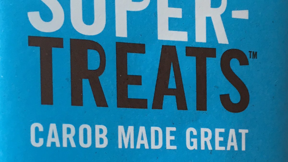 When is a chocolate bar not a chocolate bar? When it’s a carob bar!  And these yummies made by Virpi <a href="/Supertreats_uk/">Supertreats</a> not only taste just like chocolate, but  are also caffeine free, refined sugar free and even contain protein and a prebiotic - yes indeed!
