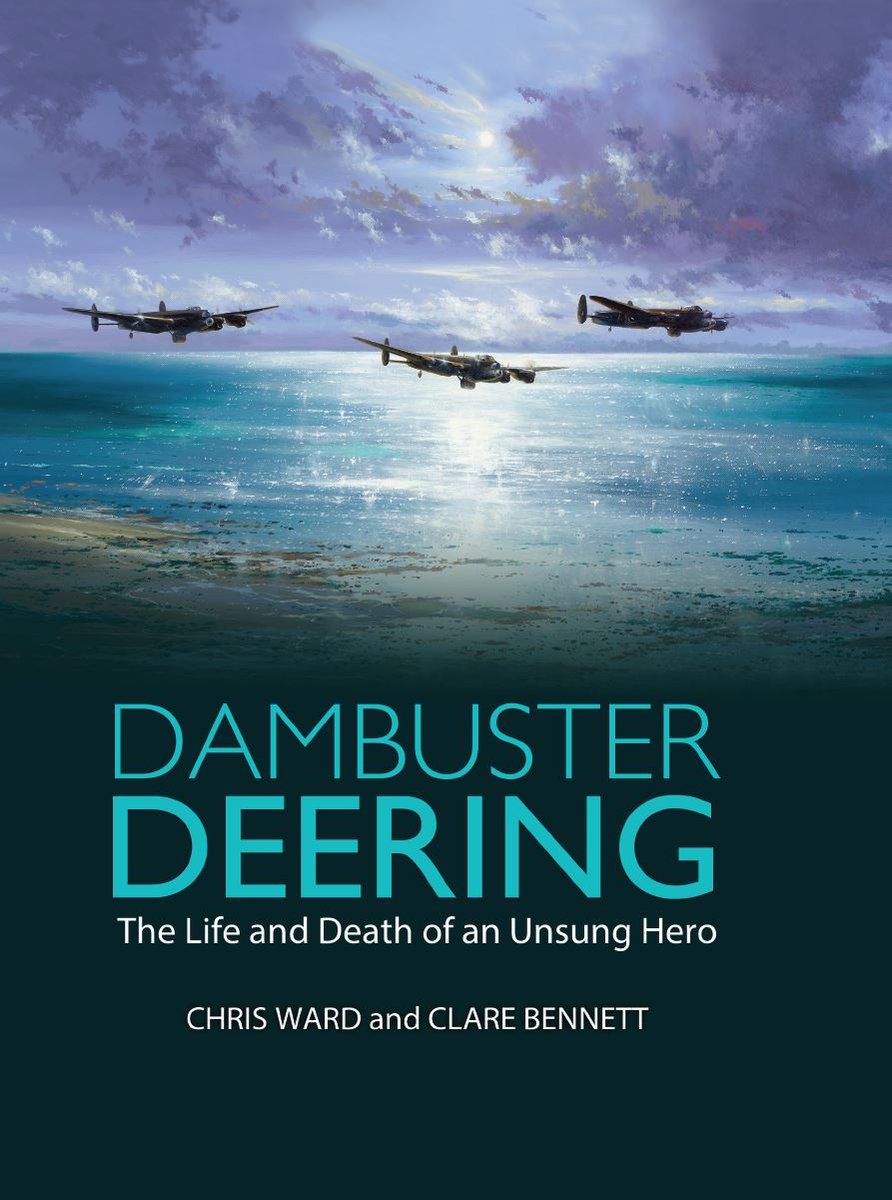 A new biography of P/O George Deering, air gunner in the Gibson crew on the Dams Raid. Illustrated in colour, this is a limited edition high quality hardback. 158 pages, A4, £22.50 plus £5 p&amp;p (in UK). Signed by authors and artist. Contact us for a copy. It's not on Amazon.