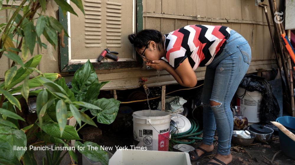 Staying cool in Houston, one of the fastest-warming cities in the U.S., is an unaffordable luxury for the Rodriguez family, whose neighborhood was hit especially hard by Hurricane Harvey. “We just hope there isn’t another hurricane.”
