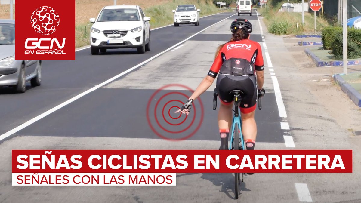 Conocer las señales básicas y cuándo usarlas en nuestras salidas en carretera puede mantenerte a ti y a quienes te rodean a salvo. Vamos a ver algunas señas básicas que deberías conocer antes de salir a la carretera.

🔗 gcn.eu/SealesManos

#ciclismo #bici #carretera #señas