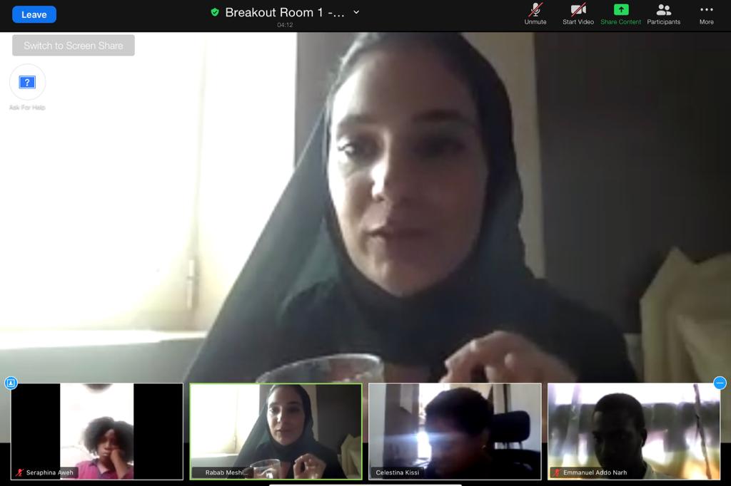 Rabab, Hala, Homood and Omar، certified <a href="/Energy4me/">Energy4me</a> and <a href="/spe_ksa/">SPE-KSA</a> members co-delivered @energy4me interactive “Energy4me Virtual Member Training”  with instructor Lou Rodrigue for over 80 University students from <a href="/SpeGhana/">SPE GHANA</a>