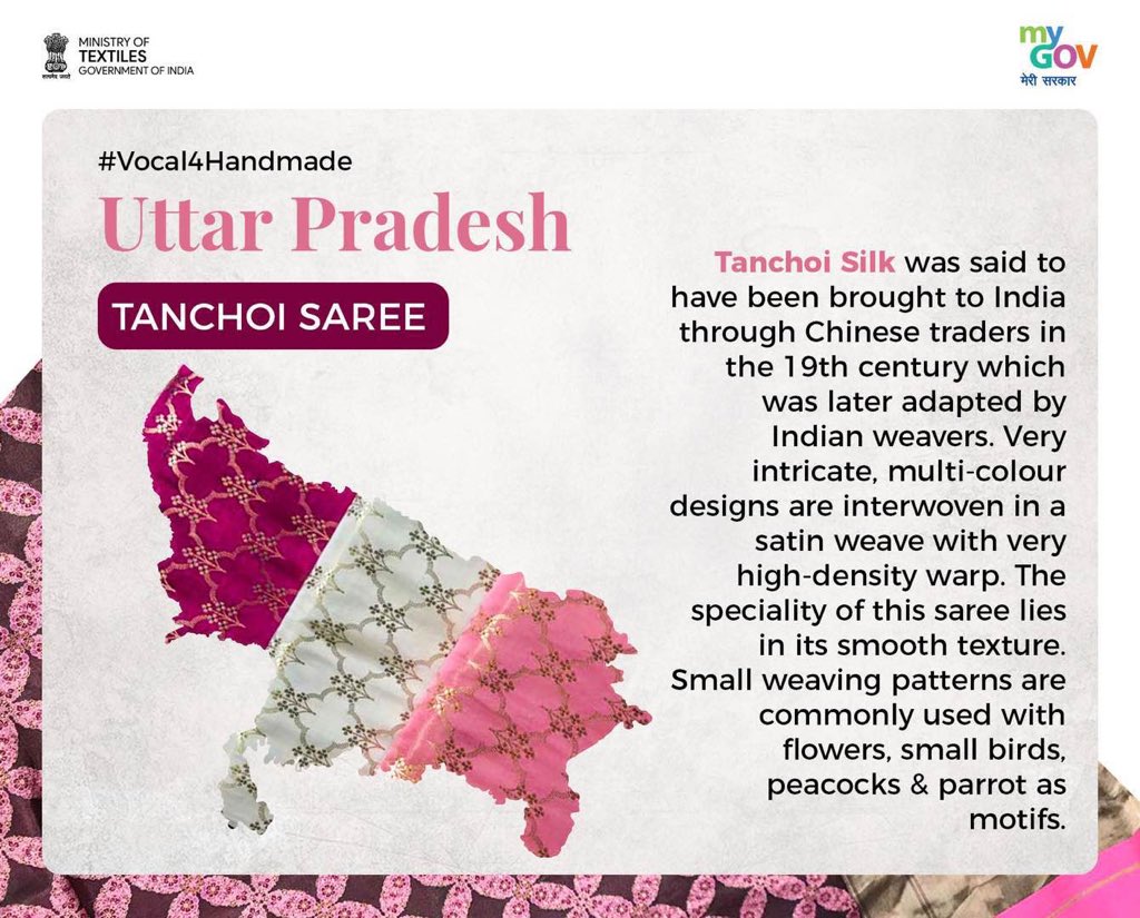  #KulluShawl #JamdaniSaree #TanchoiSaree  #MaheshwariSaree #AtmaNirbharBharat  #Vocal4Handmade (3/n)