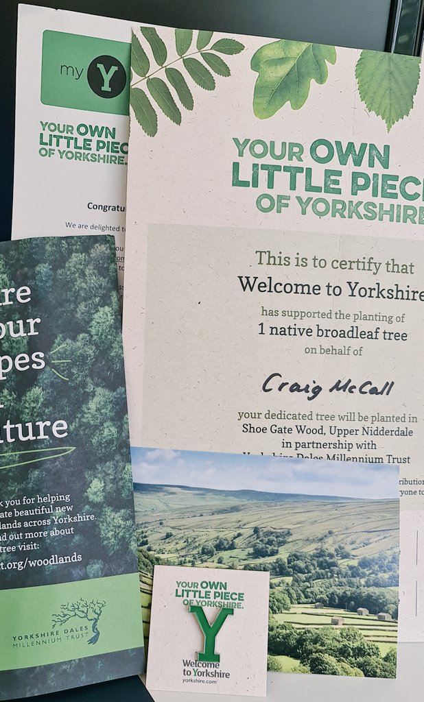 Cheers @Welcome2Yorks 🌳🙌💙

Join in at yorkshire.com/become-a-member

#myYmembership #yorkshiretogether