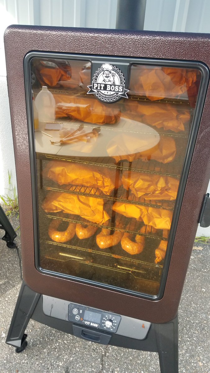 They are getting close, sausage is on. Should be a great Employee Appreciation Day here at <a href="/IraToyotaNH/">Ira Toyota of Manchester</a> thanks to some help from <a href="/PitBossGrills/">Pit Boss Grills</a>