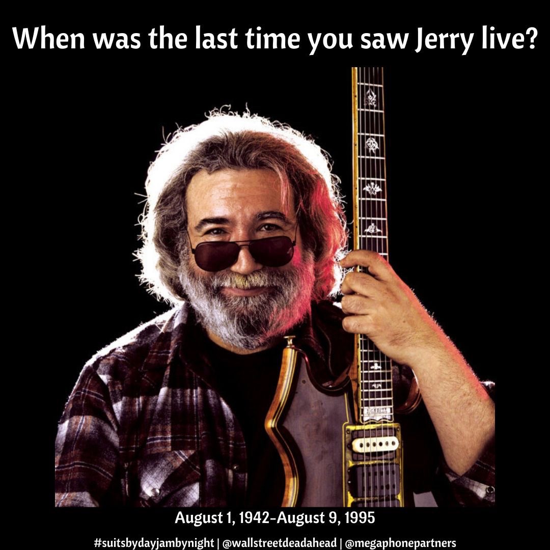 When was the last time you saw Jerry live? 
#JerryGarcia #DazeBetween #GratefulDead #DaysBetween 
instagram.com/p/CDlvSWnBM5b/…