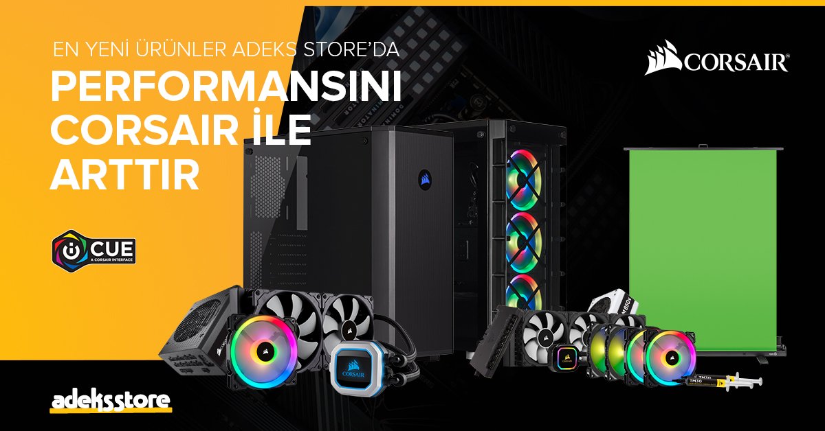 Corsair ile uçuşa hazır mısınız? 🚀Emniyet kemerlerinizi bağlamayı unutmayınız. 😎#adeksstore #corsair #YüksekPerformans