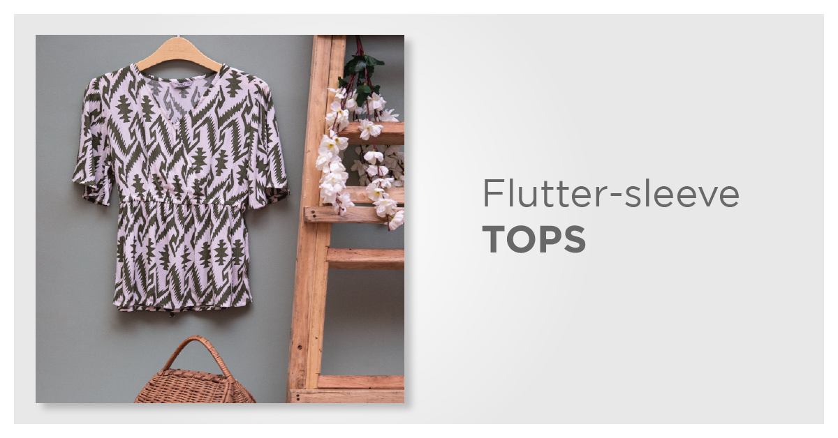 Lifestyle_Store's tweet photo. Spruce up your look from basic to bold with Flutter-sleeve tops from ONLY, available at Lifestyle!
Get FLAT 50% OFF on your favorite brands and trends from 7th-10th August. Shop In-Store or Online! T&C Apply*
.
#LifestyleStores #WomensWear #Sale #EOSS #SafeDistanceSale https://t.co/xwtBopb9BJ