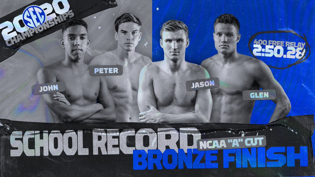 That's how you wrap up your last conference meet ever. 

#WeAreUK