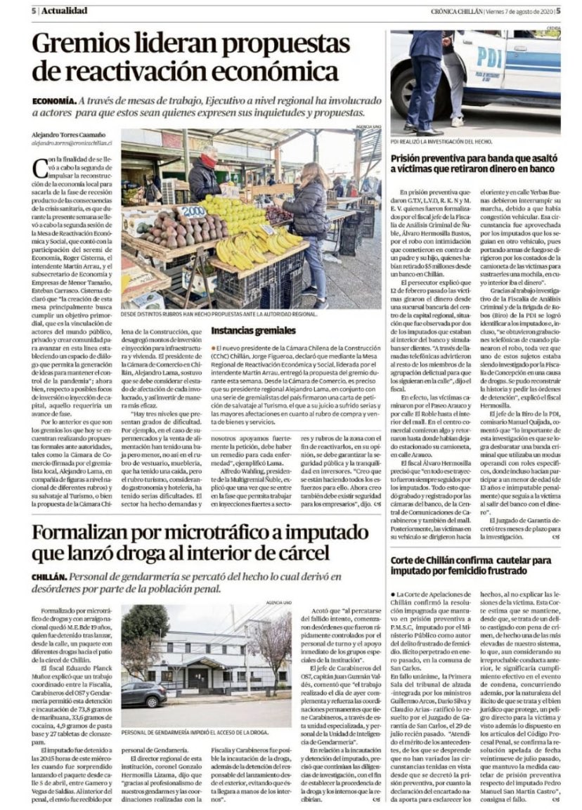 📊 En la segunda sesión de la mesa de reactivación económica y social de #Ñuble,<a href="/EconomiaSubse/">Subsecretaría de Economía</a> y gremios fueron protagonistas de realizar propuestas para mejoras de la región. Como <a href="/meconomia/">Ministerio de Economía, Fomento y Turismo</a> nos estamos organizando para llevar a cabo éstos planteamientos. #cuidémonosentretodos